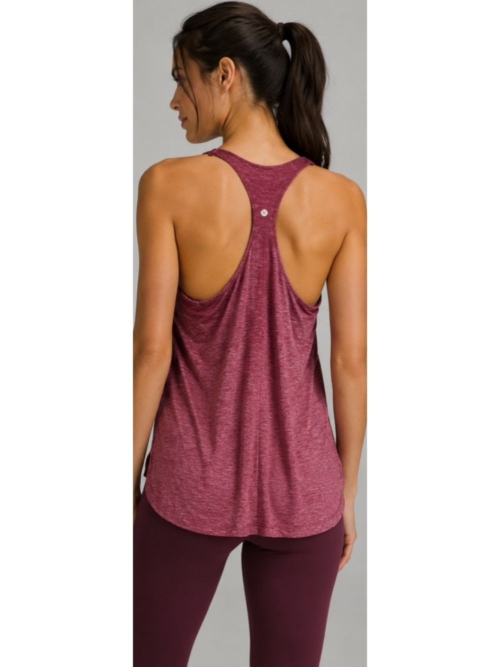 Lululemon Womens Maroon Racerback Tank Top